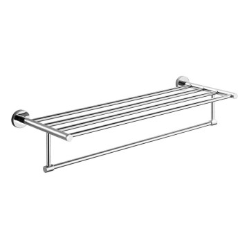 Aqualine - Væghængt håndklædestang SAMBA 21x62,5 cm skinnende krom