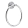 Aqualine - Væghængt håndklædestang SAMBA diameter 15,5 cm skinnende krom