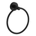 Aqualine - Væghængt håndklædestang SAMBA diameter 15,5 cm sort