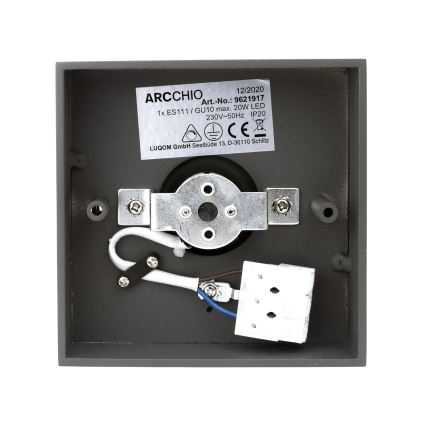 Arcchio - LED Spotlampe MABEL 1xGU10/ES111/11,5W/230V