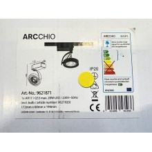 Arcchio - LED-spotlampe til skinnesystem RICK AR111 1xG53/13W/230V