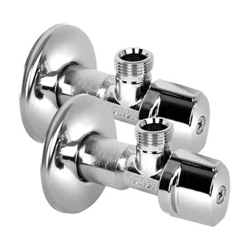 Arco - Vinkelventil ARCO A-80, 2 stk., poleret krom