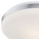 Argon 0670 - Loftlampe SALADO 3xE27/15W/230V diam. 28 cm mat krom