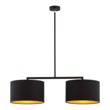 Argon 0899 - Loftlampe KARIN 2xE27/15W/230V sort