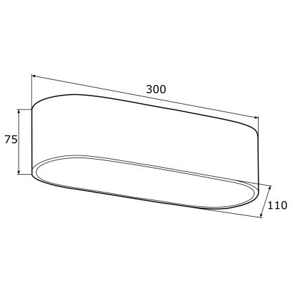 Argon 0908 - Loftlampe TONI 2xE27/15W/230V guldfarvet