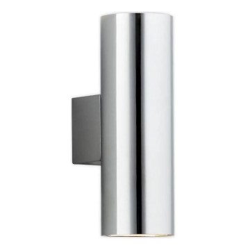 Argon 0912 - Væglampe MITOS 2xGU10/5W/230V skinnende krom