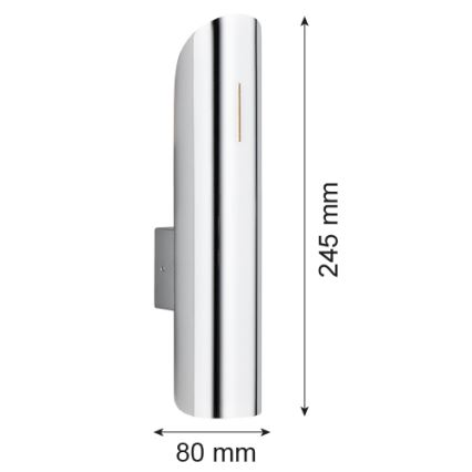 Argon 1038 - Væglampe AKRON 2xG9/5W/230V
