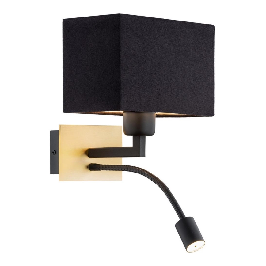 Argon 1041 - LED Væglampe BILL 1xE27/15W/230V + LED/4,5W
