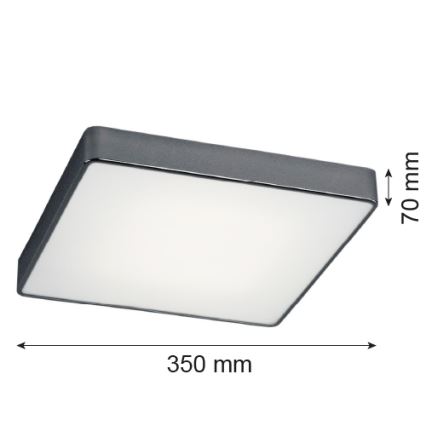 Argon 1578 - Loftlampe ONTARIO 4xE27/15W/230V