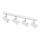 Argon 1689 - Spotlampe LAGOS 4xGU10/5W/230V hvid/gylden