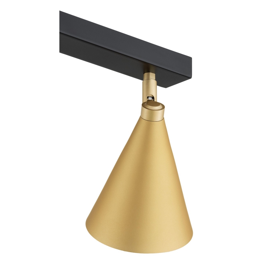 Argon 1807 - Spotlampe LUCINDA 4xE14/7W/230V guldfarvet