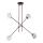 Argon 1842 - Pendellampe ABSOS 4xE14/7W/230V alabast brun