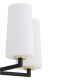 Argon 2114 - Loftlampe CAMELOT PLUS 5xE27/15W/230V sort/hvid/guldfarvet