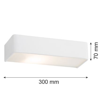 Argon 3072 - Væglampe RODAN 1xE27/15W/230V