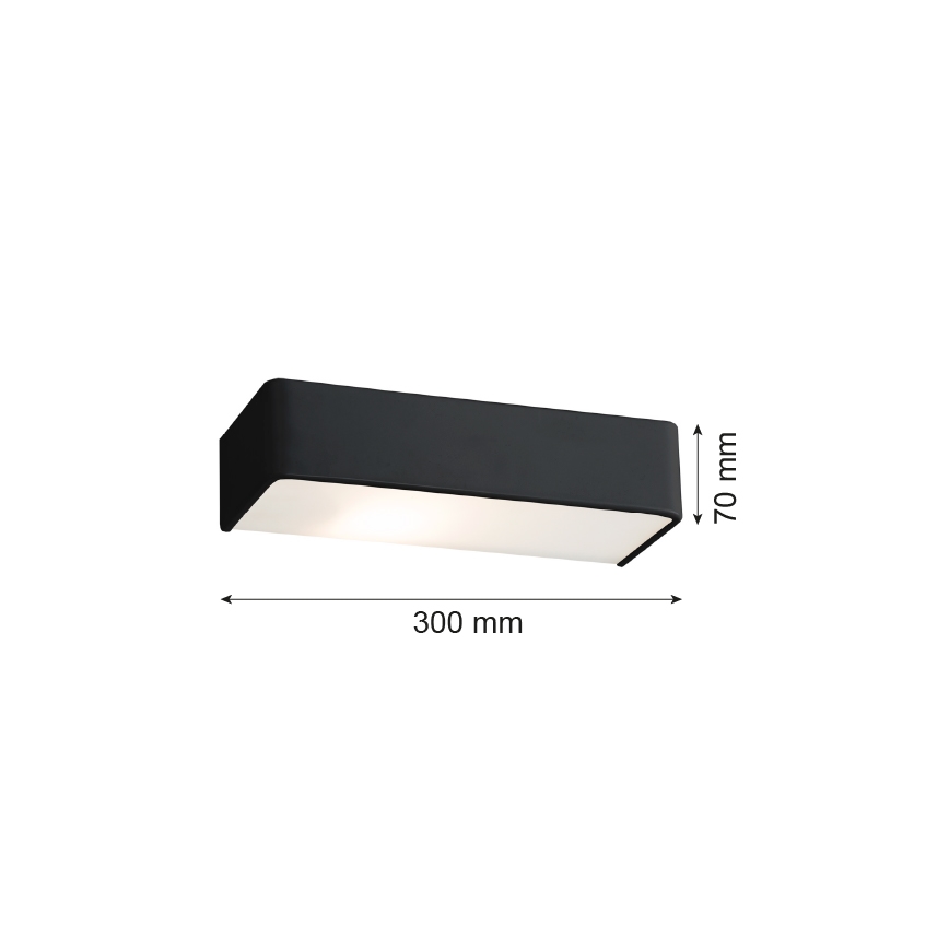 Argon 3075 - Væglampe RODAN 1xE27/15W/230V