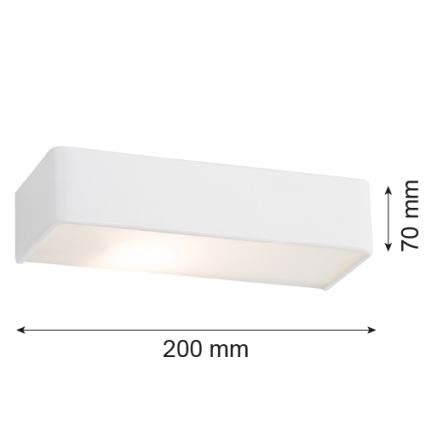 Argon 3077 - Væglampe RODAN 1xE27/15W/230V