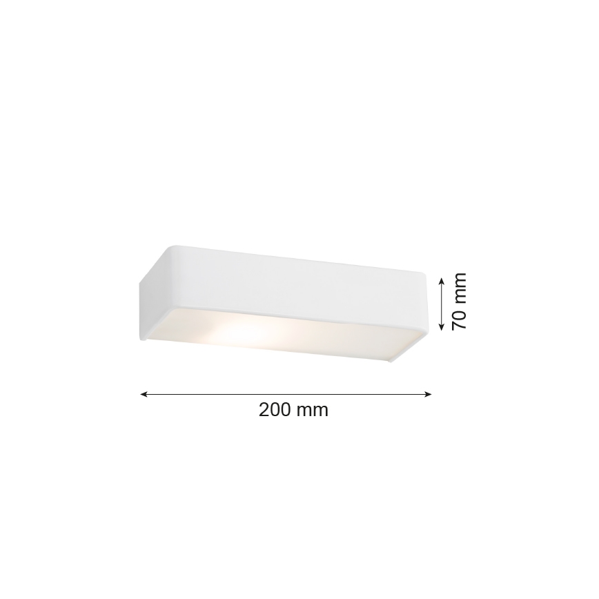 Argon 3077 - Væglampe RODAN 1xE27/15W/230V