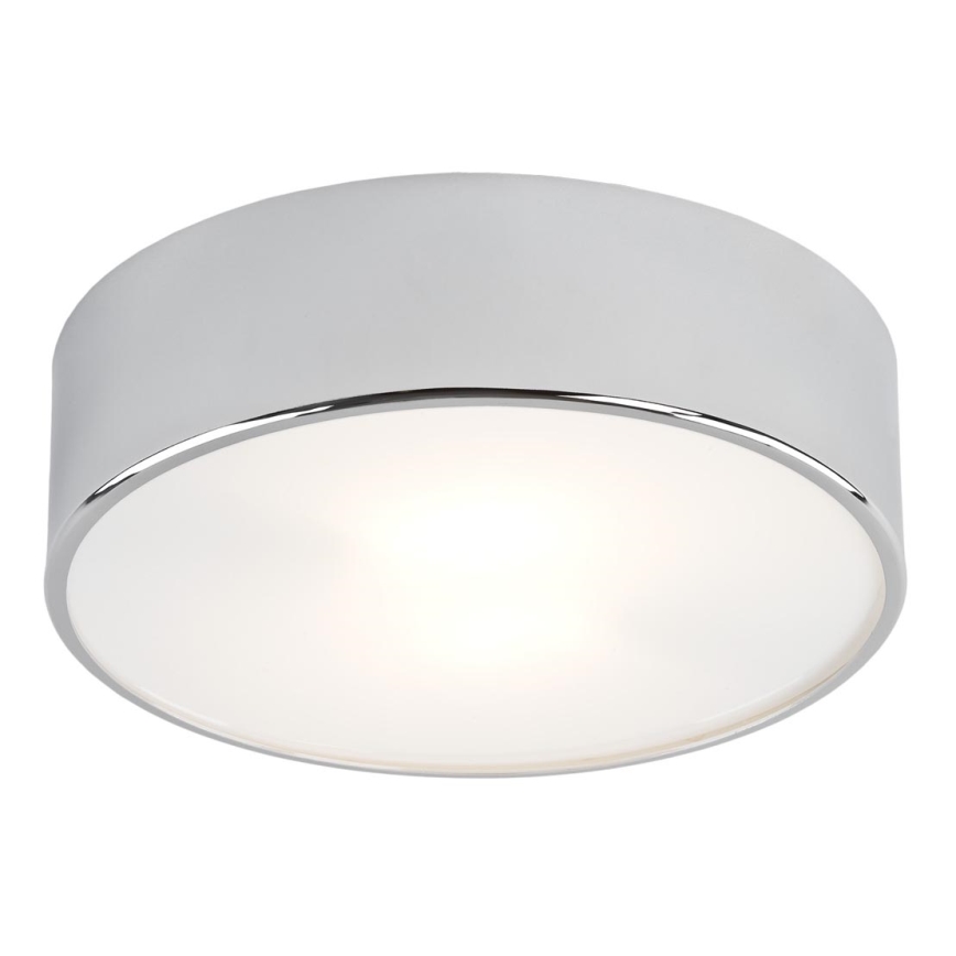 Argon 3083 - Loftlampe DARLING 2xE27/15W/230V diam. 25 cm sølvfarvet