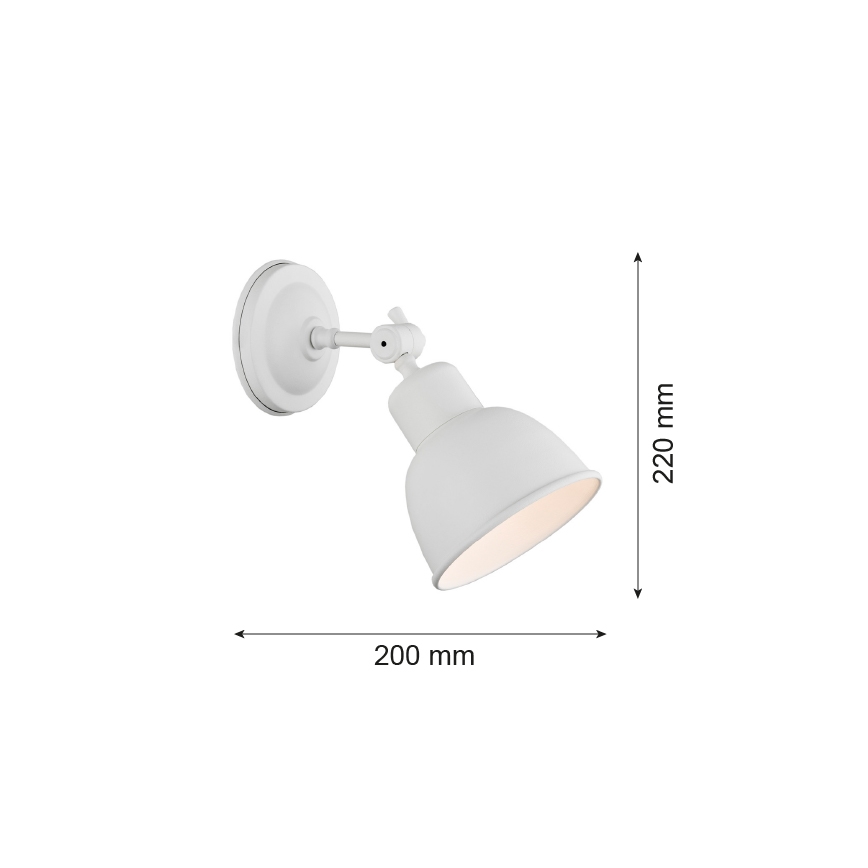 Argon 3182 - Væglampe EUFRAT 1xE27/60W/230V