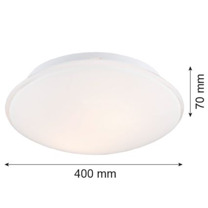Argon 3224 - Loftlampe GIN 3xE27/15W/230V hvid