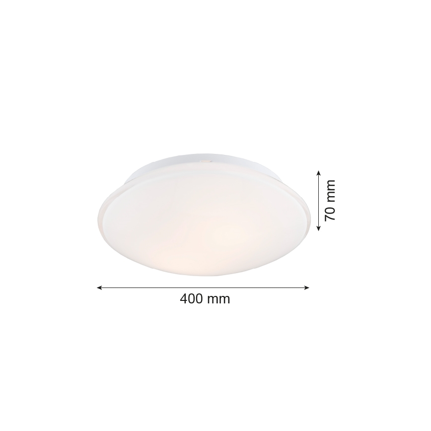 Argon 3224 - Loftlampe GIN 3xE27/15W/230V hvid