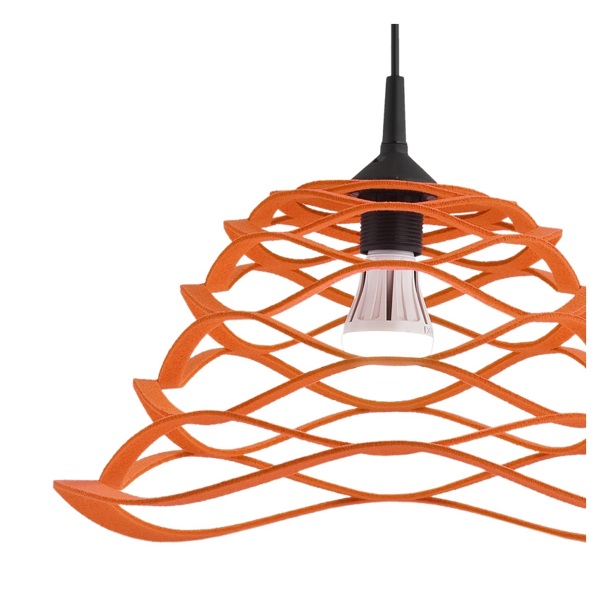 Argon 3306 - Pendel FRAPPE 1xE27/15W/230V orange