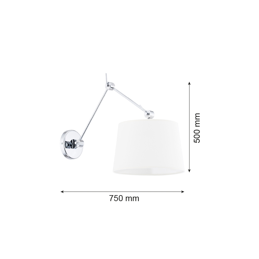 Argon 3545 - Væglampe  ZAKYNTOS 1xE27/60W