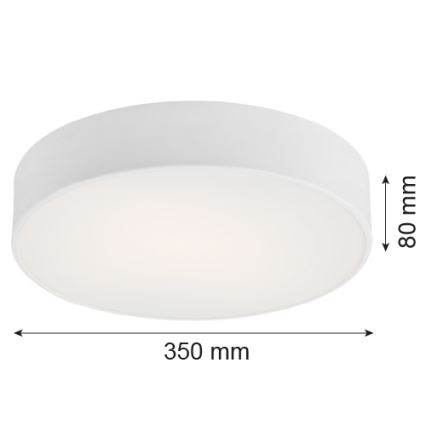 Argon 3567  - LED loftlampe DARLING LED/25W/230V diam. 35 cm hvid
