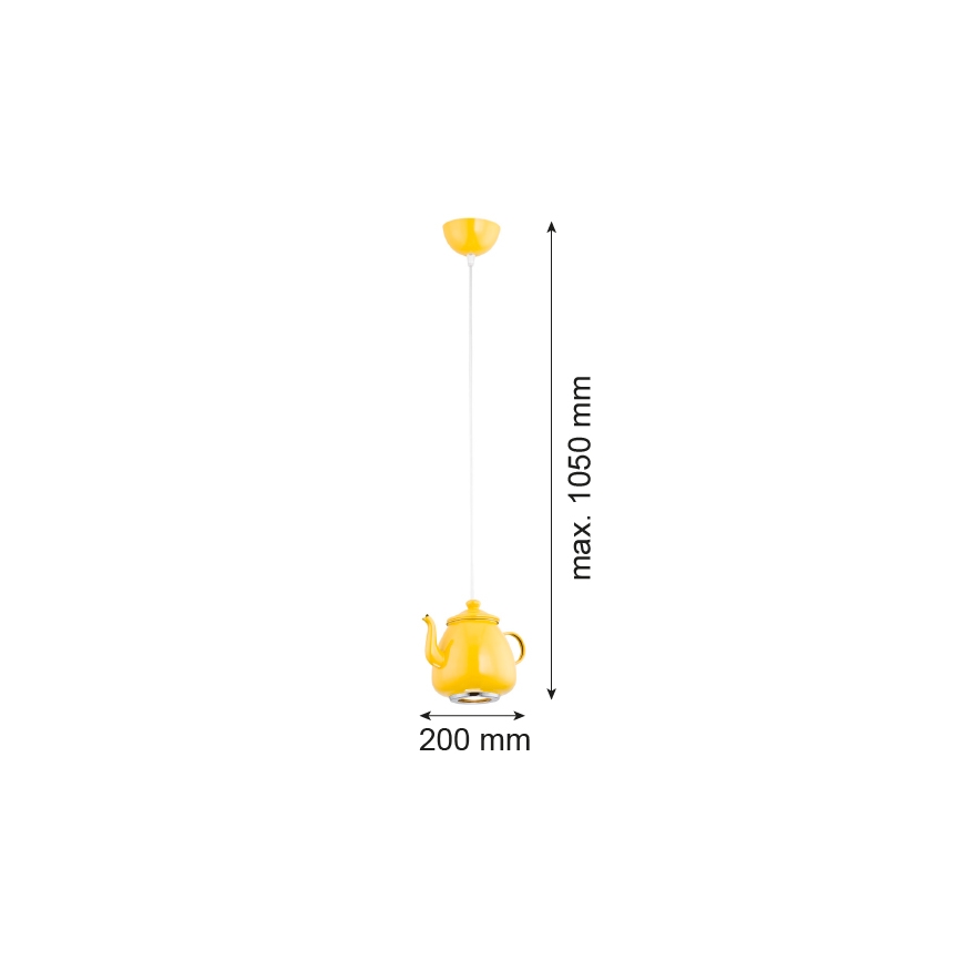 Argon 3651 - Pendel JAMAJKA 1xGU10/50W/230V