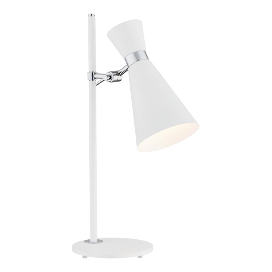 Argon 3890 - Bordlampe LUKKA 1xE27/15W/230V hvid
