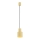 Argon 4037 - Lysekrone i en snor MAJORKA 1xE27/15W/230V