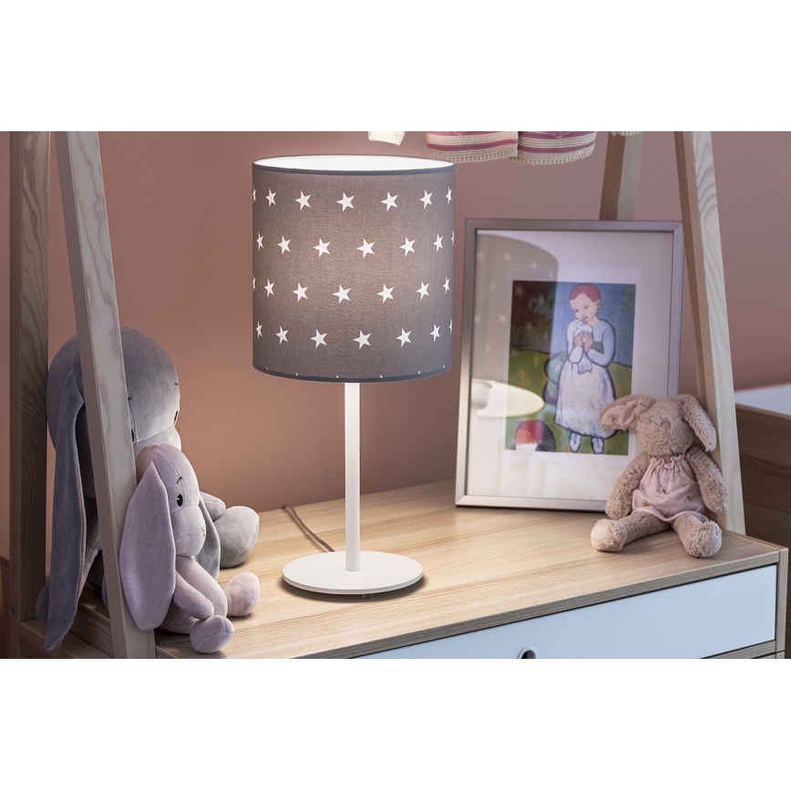 Argon 4125 - Bordlampe MAGIC 1xE27/15W/230V hvid
