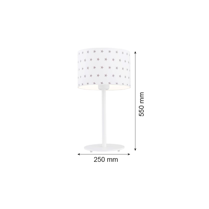 Argon 4125 - Bordlampe MAGIC 1xE27/15W/230V hvid