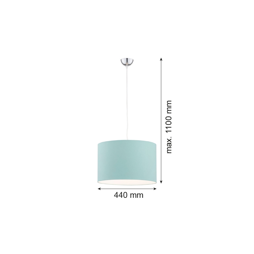 Argon 4135 - Pendel MAGIC 1xE27/15W/230V turkis