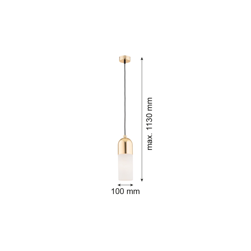 Argon 4212 - Pendel BURGOS 1xE27/15W/230V messing