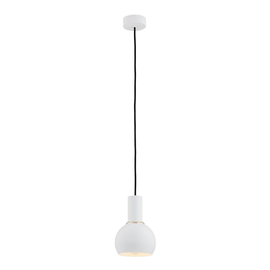 Argon 4215 - Pendel SINES 1xE27/15W/230V diam. 14 cm hvid