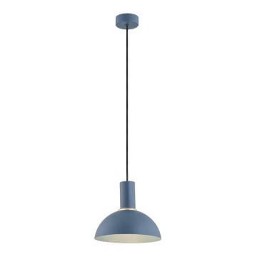 Argon 4221 - Loftlampe på kabel SINES 1xE27/15W/230V Ø 28 cm blå
