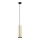 Argon 4246 - Pendel LINEA 1xE27/15W/230V messing/sort