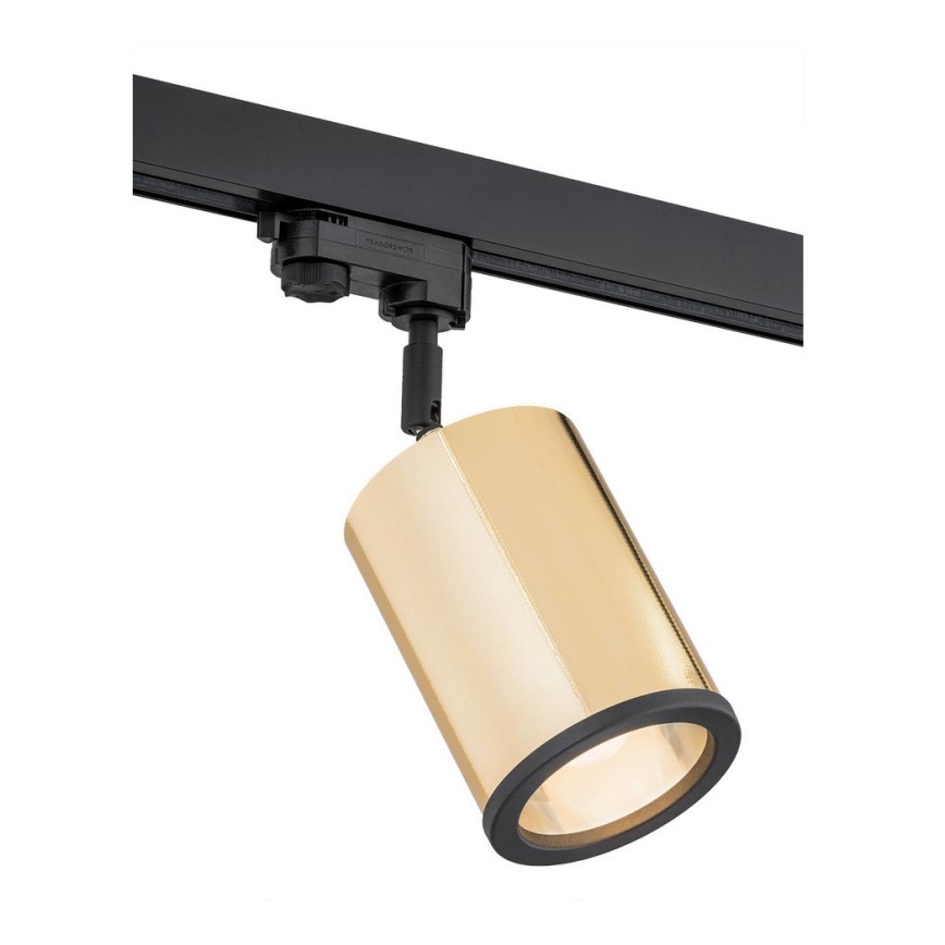 Argon 4303 - Spotlampe til skinnesystem DELF 1xE27/15W/230V guldfarvet