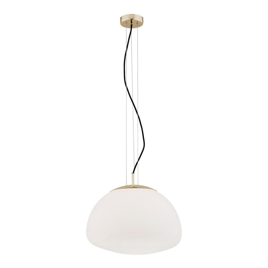 Argon 4317 - Loftlampe på kabel TRINI 1xE27/15W/230V Ø 40 cm guld
