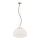 Argon 4317 - Loftlampe på kabel TRINI 1xE27/15W/230V Ø 40 cm guld