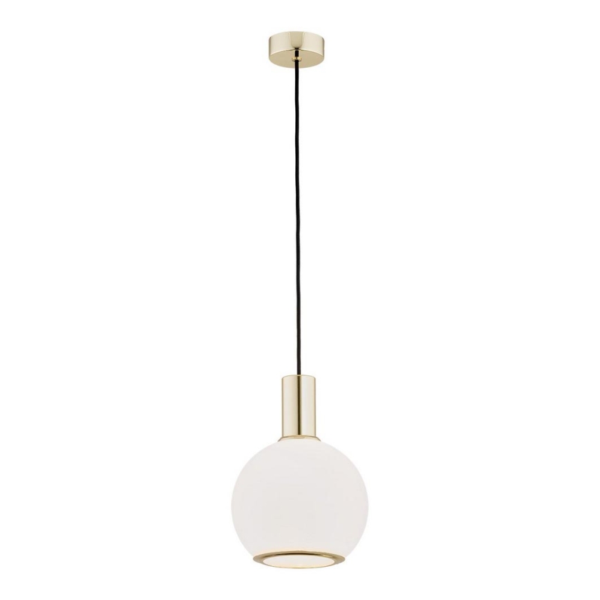 Argon 4357 - Pendel SAGUNTO 1xE27/15W/230V diam. 20 cm messingfarvet