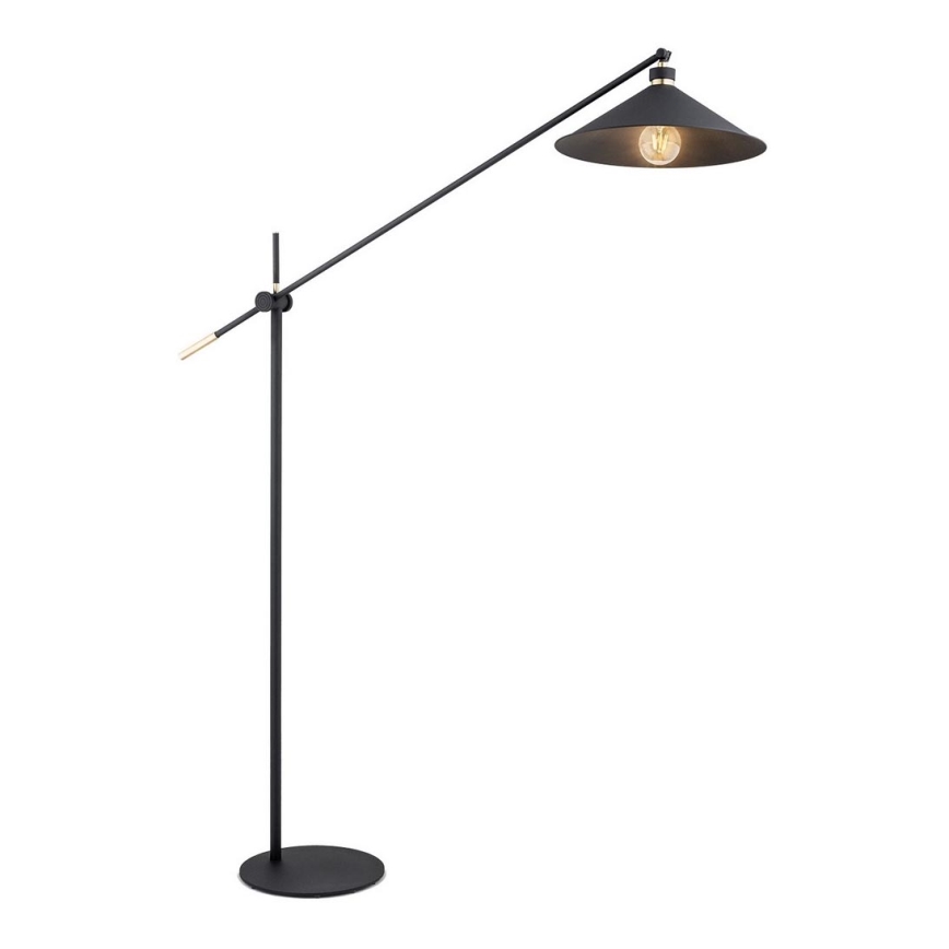 Argon 4732 - Gulvlampe NASHVILLE 1xE27/15W/230V sort