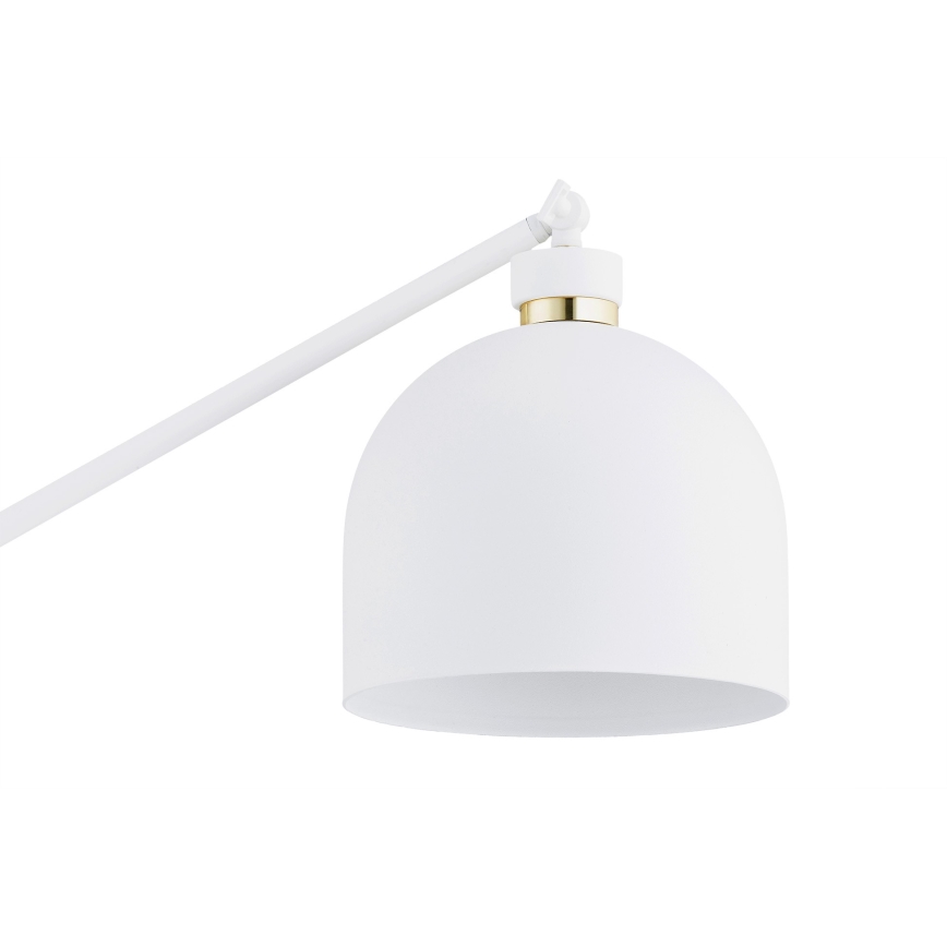 Argon 4734 - Gulvlampe DETROIT 1xE27/15W/230V hvid