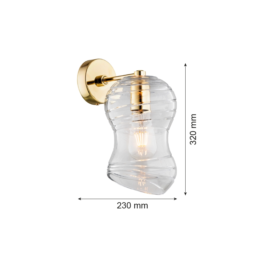 Argon 4741 - Væglampe DEPORTIVO 1xE27/15W/230V