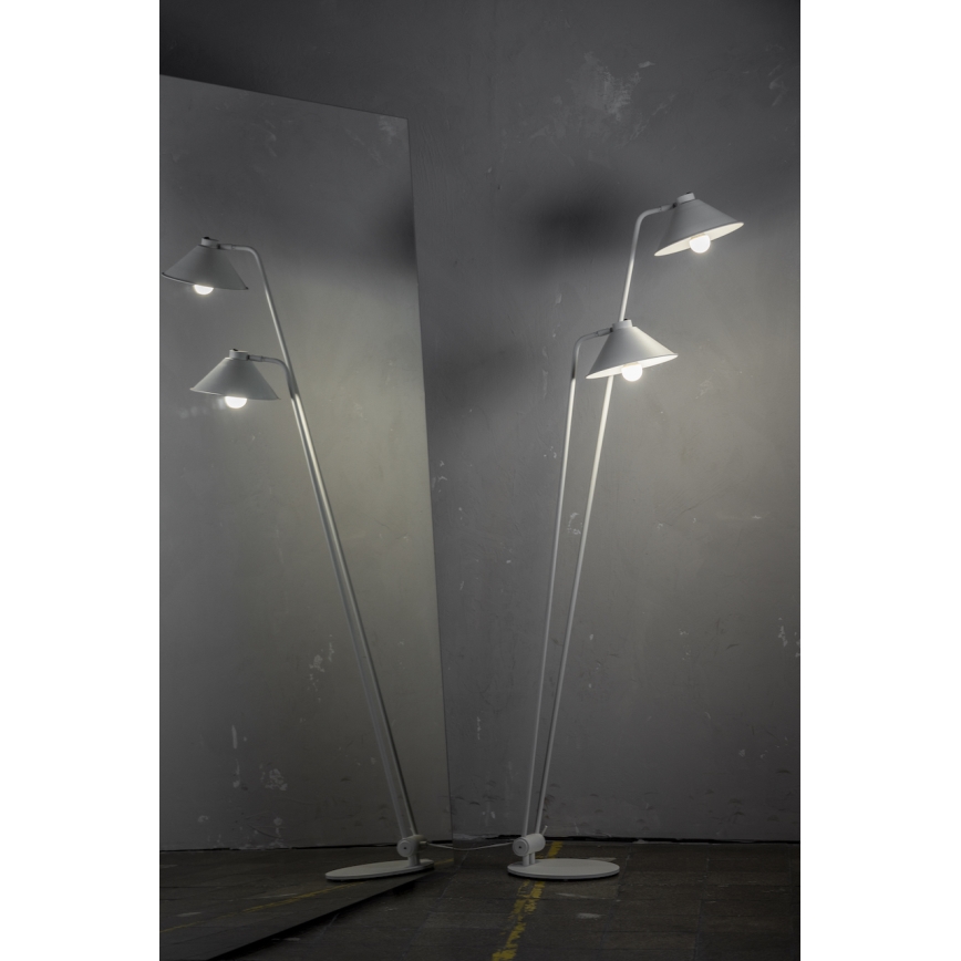 Argon 4999 - Gulvlampe GABIAN 1xE27/15W/230V sort