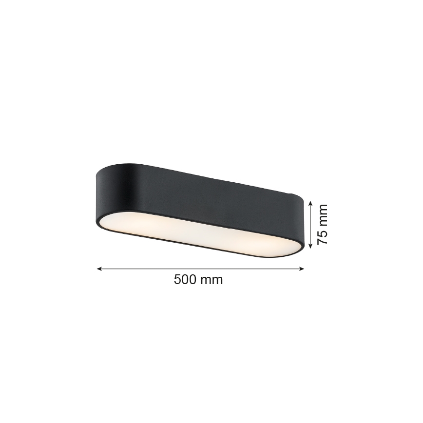 Argon 6000 - Loftlampe TONI 3xE27/15W/230V sort