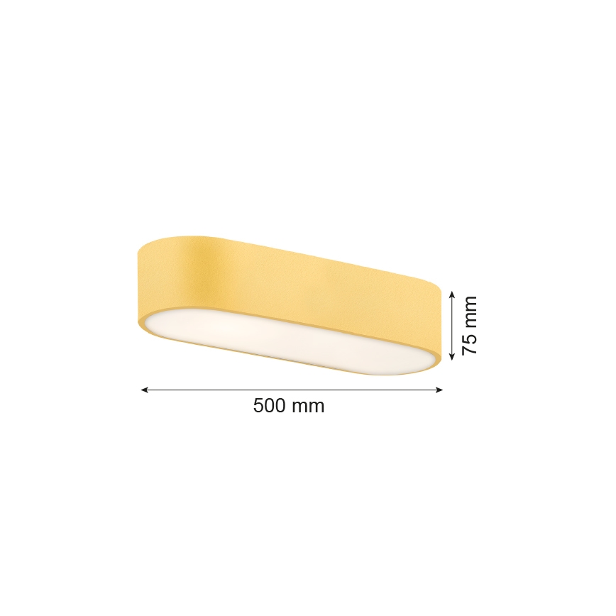 Argon 6005 - Loftlampe TONI 3xE27/15W/230V guldfarvet