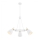 Argon 6148 - Loftlampe CHARLOTTE 3xE27/15W/230V hvid/guldfarvet