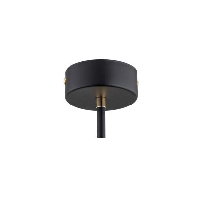 Argon 6166 - Loftlampe på stang RAVELLO 3xE14/15W/230V sort/guld